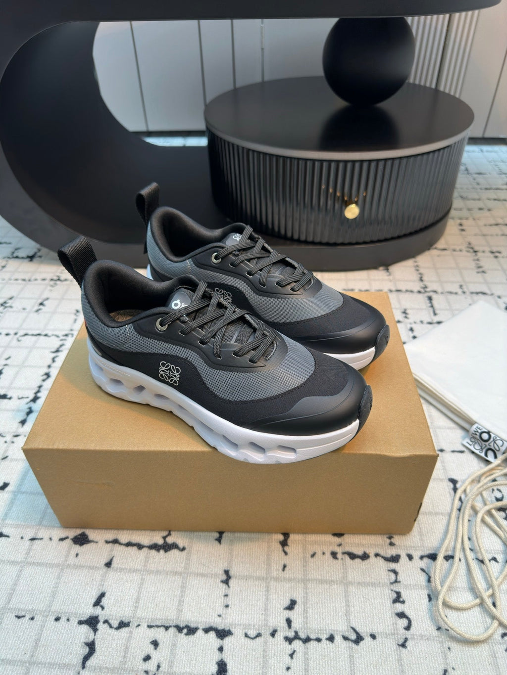 LW CLOUDTILT 2.0 SNEAKER BLACK POLYESTER